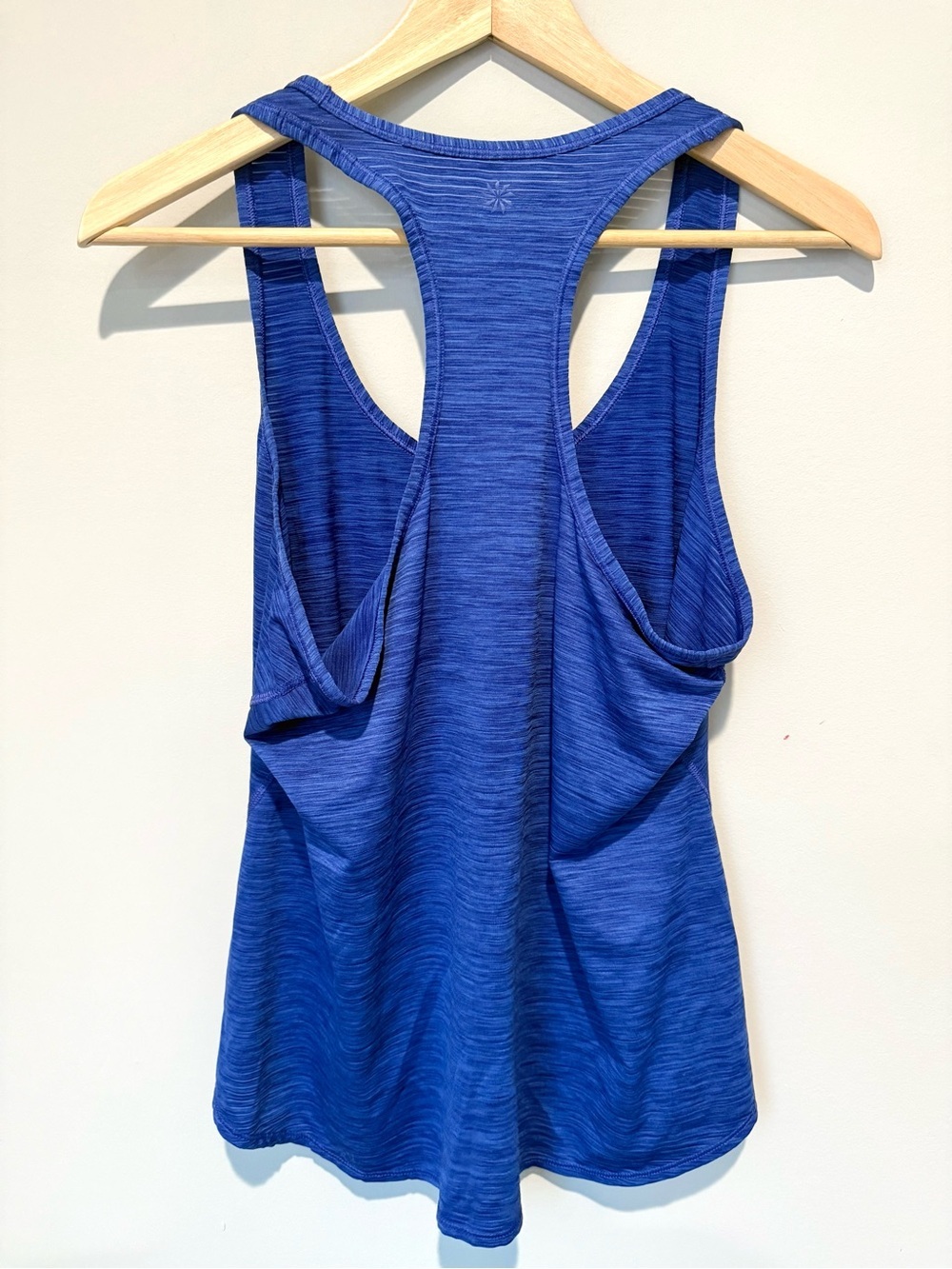 Athleta Royal Blue Space-Dye Racerback Tank - Picture 3 of 3